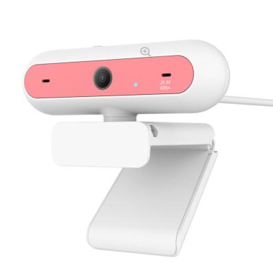 China Skype Computer Notebook Laptop PC Special Design Pink QHD 2K AF 60FPS Wired Senor Widely Used Chat Camara Web Webcam For Laptop Webcam FHD COMS for sale