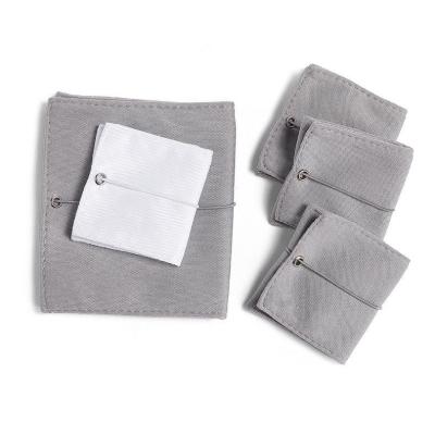 China Good Quality Customized Jewelry Bag 55x55mm and 100x100mm OEM Jewelry Pouch Cloth Pouch Custom Jewelry Packaging Pouch for sale