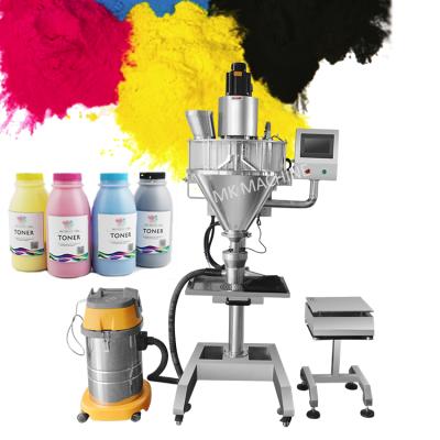 China High Speed Semi Automatic Food Small Plastic Bottle Volumetric Toner Powder Filling Machine for sale