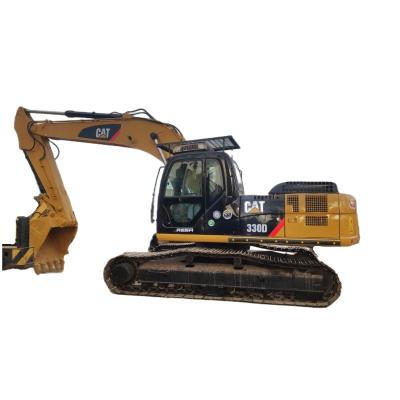 China USED Mobile Construction Caterpillar 330D Earth Excavator Machine CAT 320B 320C 330C Used Excavator 1.4m ³ for sale