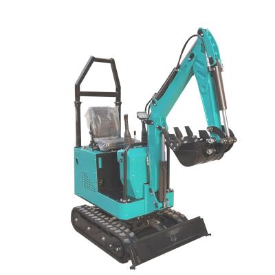 China Cheap Loader Excavator Small Mini Excavator Hydraulic CE Certificated 1 TON Digger Garden Digger 1 Ton Excavator For Sale for sale
