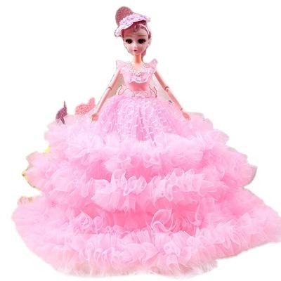 China 45CM Sweetly 45CM Children's Gifts Princess Play House Toy Girl Princess Wedding Dress Doll Dress - Doll for sale