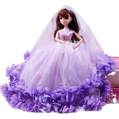 China Princess 45cm Wedding Doll Wholesale Soft Silicone Baby Toy Holiday Dance Gift Girl Doll for sale