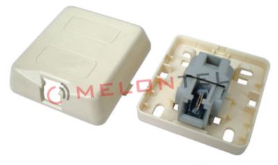 China De Hefboommodule 2 Contact RJ11 Toolless van de telefoonhoeksteen met Gel voor Muur zet Contactdoos op Te koop