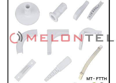 Chine Tuyau flexible de câblage de conduit de câblage d'angle de flexion de pièces de plastique d'intérieur de FTTH à vendre