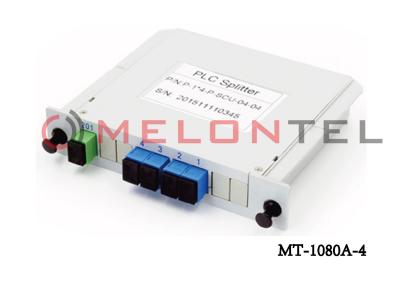 China 1x4 Sc-PLC van de de Distributiedoos van Rackmount van de Vezel de Optische Splitser Adapter van Sc Te koop