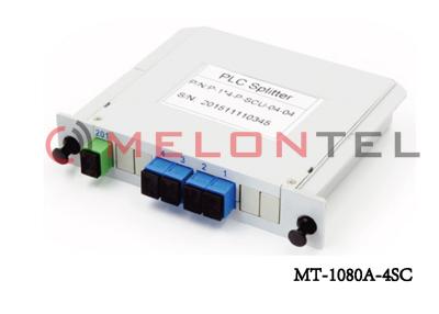 China 1to 4 Sc-PLC van PC van de de Distributiedoos van Rackmount van de Vezel de Optische Splitser Adapter van Sc Te koop
