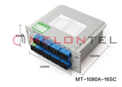 China 1 tot van de de Vezel Optische Einddoos van Sc 16 APC Opgenomen PLC Ftth Structuur van de Splitsers Volledige Kern Te koop