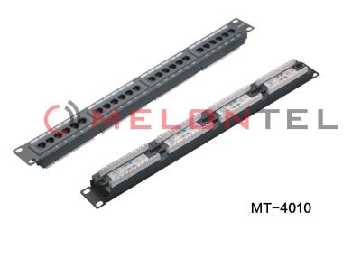 China 24 Comité van het havenrj45 UTP Unshielded Flard Verklaarde 100Mhz Cat5e, Kroonschakelaars Te koop
