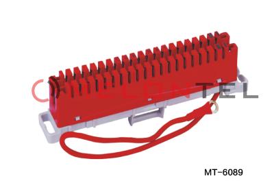 China Rode de Kroonmodule van de 10 Paaraarde/LSA van Tooless Jumpering Scheidingsmodule Te koop