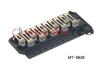 China 5 van de de Schroef Eindstrook van de positiebarrière het Blok600v 15A Dubbele Rij, Grijze Kleur Te koop