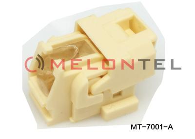 Chine Débouchés de bâti de surface de RJ11 Jack modulaire avec le gel, 2 module trapézoïdal de Pin CAT3 Jack à vendre
