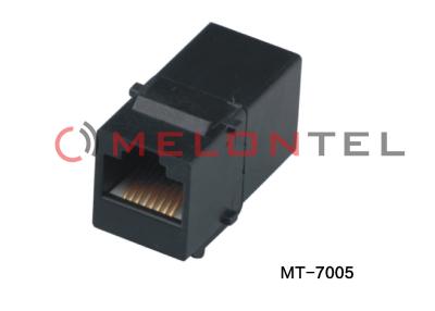 Chine Débouchés de bâti de surface des coupleurs RJ45 femelles au module intégré non protégé droit femelle d'Ethernet du chat 6 à vendre