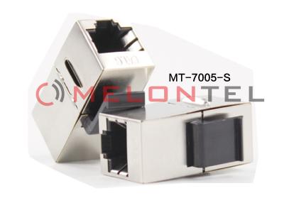 Chine Supplément modulaire intégré de câble d'adaptateur du coupleur 8P8C de l'Ethernet protégé par CAT6 RJ45 à vendre