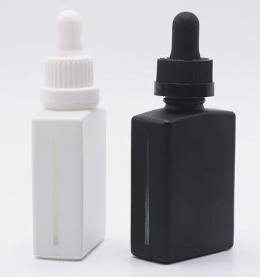China High Quality Cosmetic Bottle 2021 Different Cap Essential Oil 30ml CBD Oil Perfume Oil Dropper Empty Bottle for sale