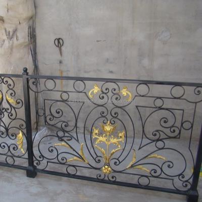 China Gate Fence Railings Garden Cheap Wrought Iron Railing For Sale for sale