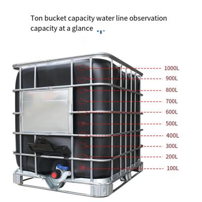 China IBC 1000 Litre Chemical Storage Totes HDPE Liquid Storage Containers for sale