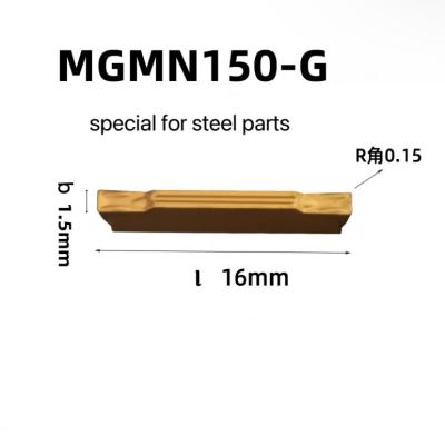 China Mgmn150-G Precision CNC Parting Tool Inserts voor de vormverwerking van automobielonderdelen Te koop