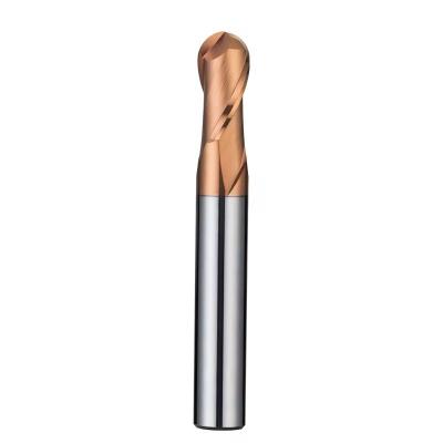 China HRC55 Ball End Mill Carbide Milling Cutter Router Bit Tungsten Steel Metal Cutter Longer Dimension for sale