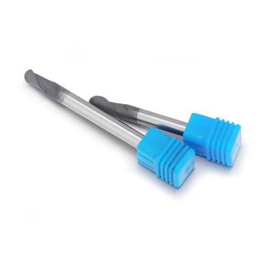 China 2 Blade Hard Steel Cutting Tools Metric Carbide Milling Cutter for sale