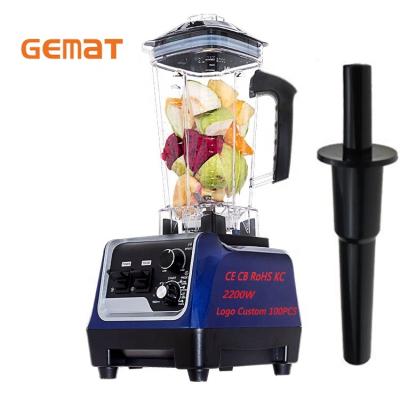 China High Speed Industrial Commercial Heavy Duty Yam Tea Mix Bar Hotel Home Appliances 2200w Nutri Ice Crusher Table for sale