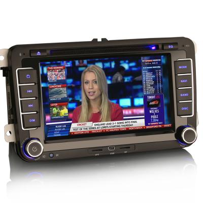 China Dropshipping Erisin ES7235V 2 Din GPS Car Multimedia Player Autoradio For VW Scirocco Touran SEAT Toledo for sale
