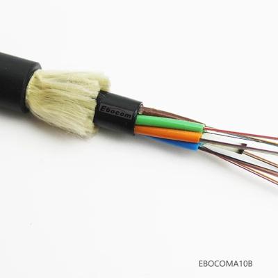 China 50m Stranded 16 Core ADSS Span Fiber Cable with G657/Multi Mode for sale
