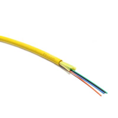 Chine Cable à fibre optique flexible GJFJH à l'intérieur LSZH câble à fibre tampon étroit pour la transmission de données haute performance à vendre
