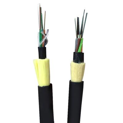 China Outdoor Fiber Optical Cable ADSS Cable 24 Core 48core 96Core ADSS Fibra Optica Cable for sale