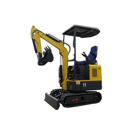 China Construction works 0.75 Ton Mini Excavator Hydraulic Digger Chinese Small Digger For Sale for sale