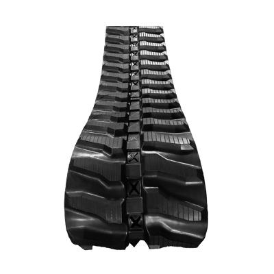 China Construction works 400x72.5x72 rubber track for mini excavator for sale