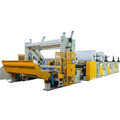 China Automatic Hotels Pocket Tissue Packing Folder Handkerchief Machinery Embossed Paper Plant for sale