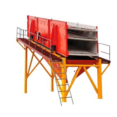 China Alluvial Gold Mining And High Place Mining Equipment Recovery Gold Vibrating Screen for sale