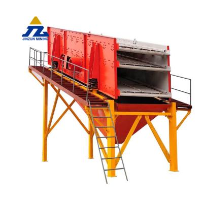 China Alluvial Gold Mining Placer Mining Equipment Recovery Gold Vibrating Screen High For Gold And Diamond Mining for sale