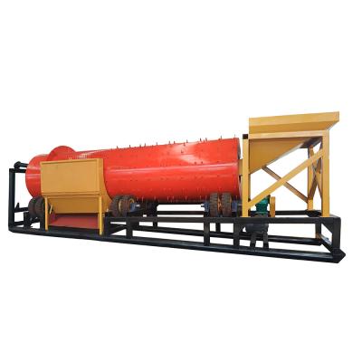 China Gold Mining Gold Washing Plant Rotary Trommel Screen Scrubber for sale