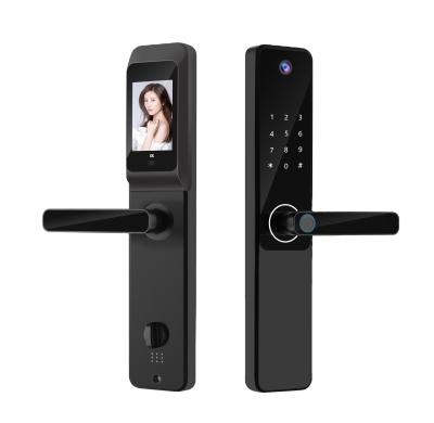 中国 S802Pro HDカメラ インテリジェント ツヤ バイオメトリック 指紋とICカード 鍵 スマートホーム ドアロック Wi-Fi接続 販売のため