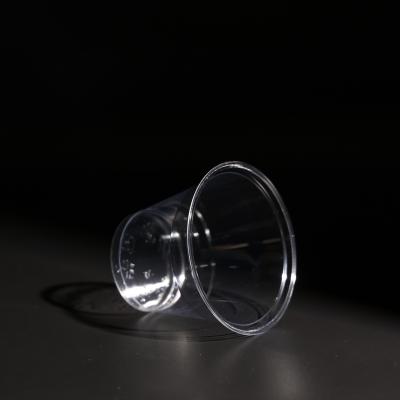 Cina Coppe PET monouso in plastica trasparente Bevande fredde Coppe da tè Boba con coperchio in vendita