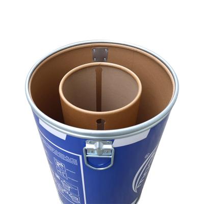 China Custom Color Printed Fiber Drums For Welding Wire - 51cm Diameter, Durable Shipping Packaging for sale