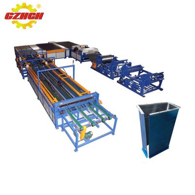 China Construction works Air Duct Production Machine Line (HCH-VI-S)/CAHT Duct Making Machines for sale
