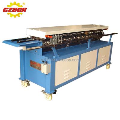 China Construction works TDF Flange Forming Machine , Ventilation Ducting Equipment tdf Flange Clinging Making Machine for sale