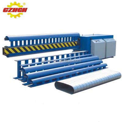 China Construction works Spiral Hose Ovalizer , Oval HCH Conduit Forming Machine for sale