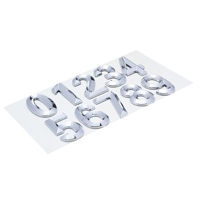 China Waterproof+Eco-friendly Old Style Letters Car Stickers And Letter Car Badges And Letter Car Emblem for sale