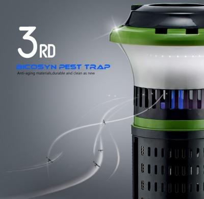 China Nontoxic Mosquito Trap Non-Chemical Flies Killer Mosquito Inhaler Intelligent Light control for sale