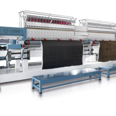 China 2020 Hotels China Industrial Hot Sales High Speed Sectional Embroidery Quilting Machine for sale