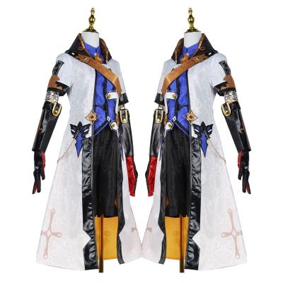 China Genshin Impact Albedo Cosplay Costume Anime Genshin Impact Albedo Cosplay Costume Wig Shorts Full Set Cosplay Comics For Men With Wig Shoes Jacket Suit for sale