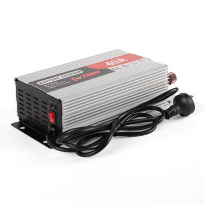 China Standard Battery 12V 40 Amp Battery Charger For Car Boat Caravan for sale