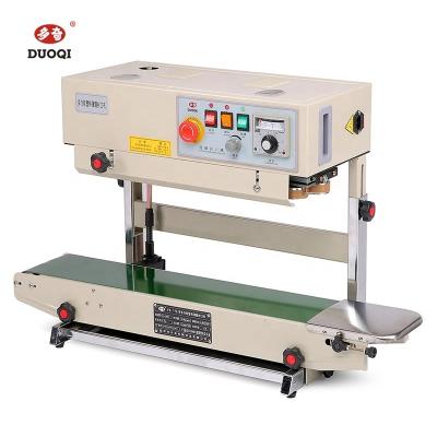 Cina Macchina di sigillamento per imballaggi in plastica DUOQI FR-770LW sigillatore a fascia continua a stile verticale in vendita