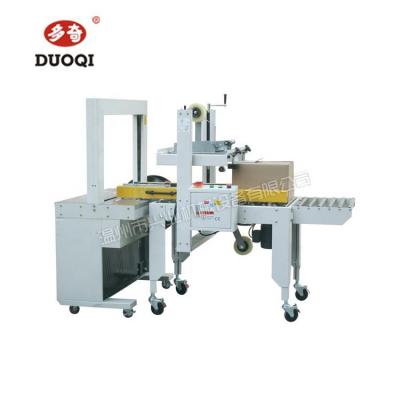 China Einfache Bedienung DUOQI FXJ-5050C Automatische Verpackungsteppichkartonversiegelungsmaschine zu verkaufen