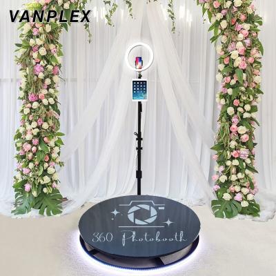 China Full solid metal/LED stable & Tempered Glass 360 Photo Booth Water Fast Delivery And Software 360 Cabin Air Smoke Machine With Soft Flight Case 360 Cabin i Closed for sale
