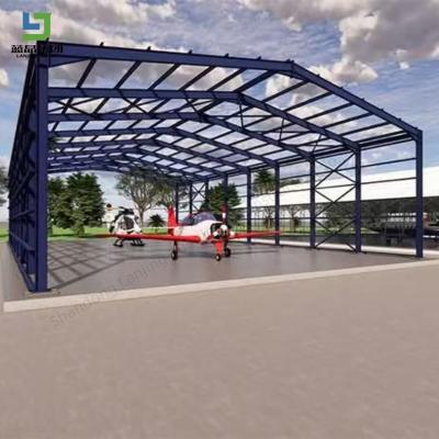 China Low Cost Easy Build Prefabricated Steel Structure hangar Warehouse Building Storage Poultry Chicken Poultry Farm Shed Dairy Cow Shed hangar for sale